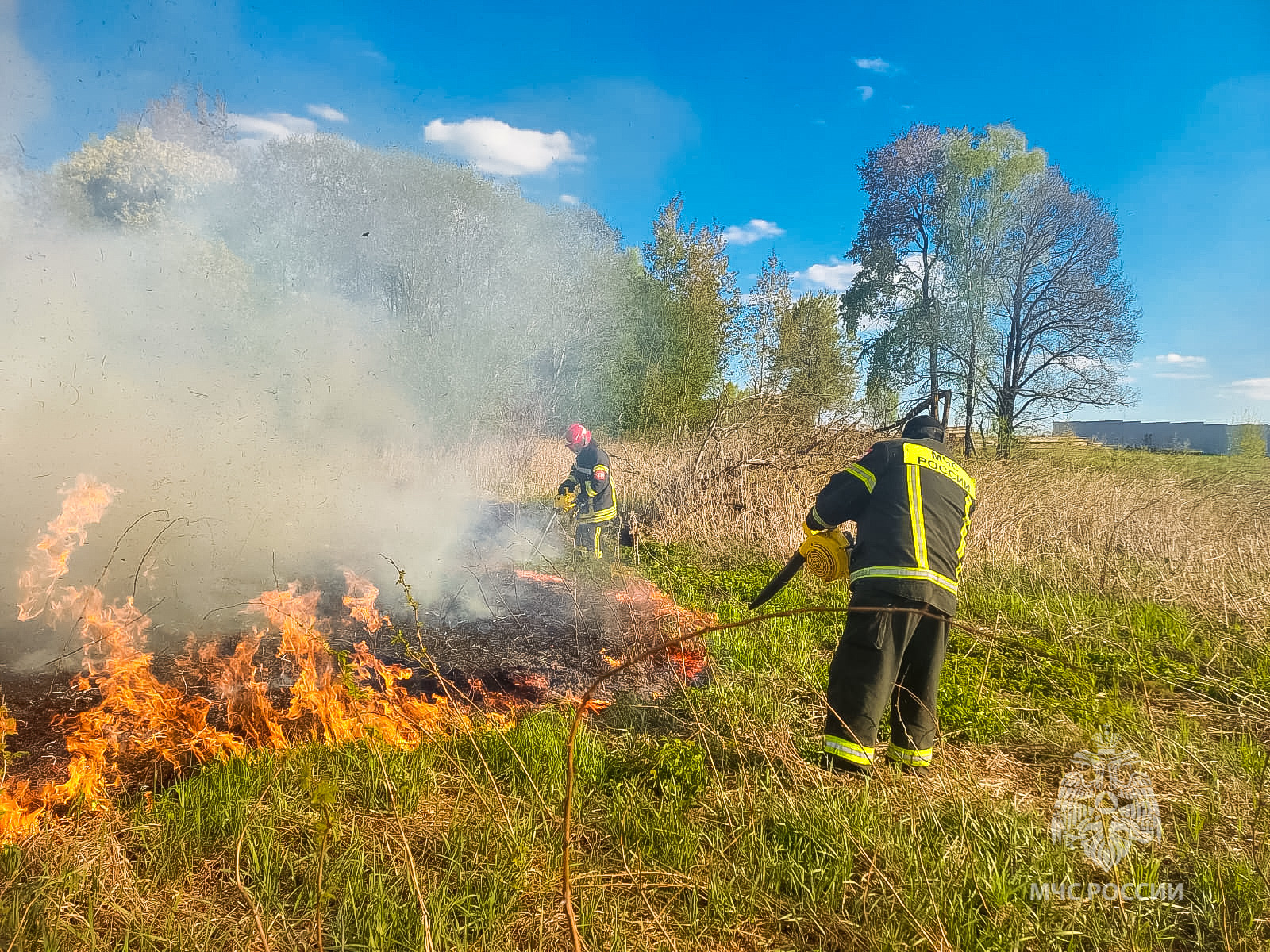 Контролируемые отжиги – эффективное средство профилактики пожаров.
